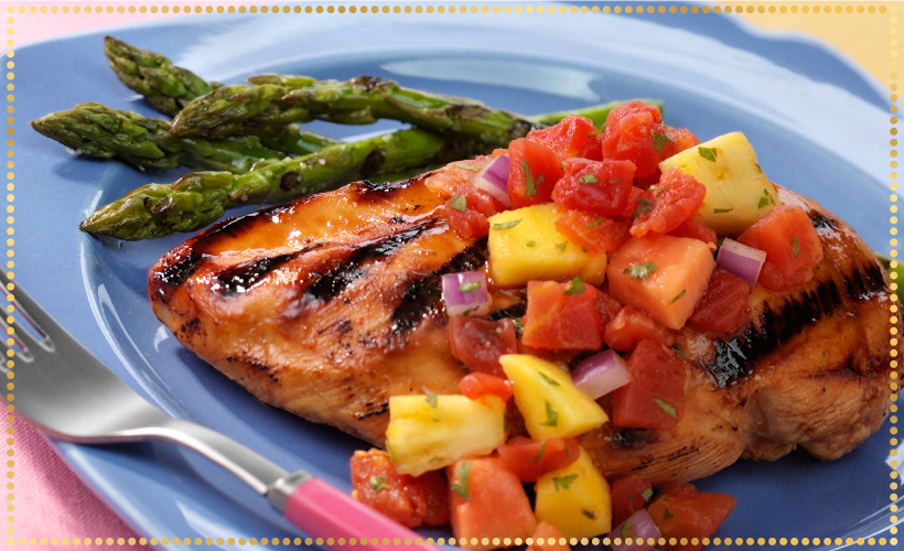 veggies-and-grilled-chicken-recipe