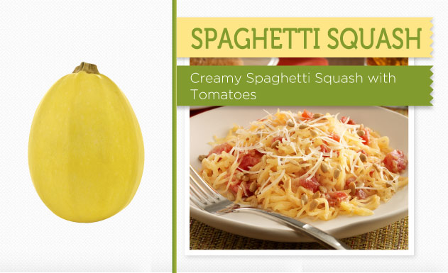 Creamy Spaghetti Squash with Tomatoes Recipe